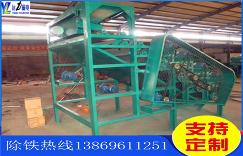 除鐵器，非金屬礦除鐵器類型及維護須知_結構及工作原理_在除鐵器前可安裝金屬探測器價格型號表_磁場強度標準范圍 